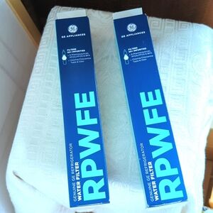 Two GE Refrigerator Water Filters. RPWFE New